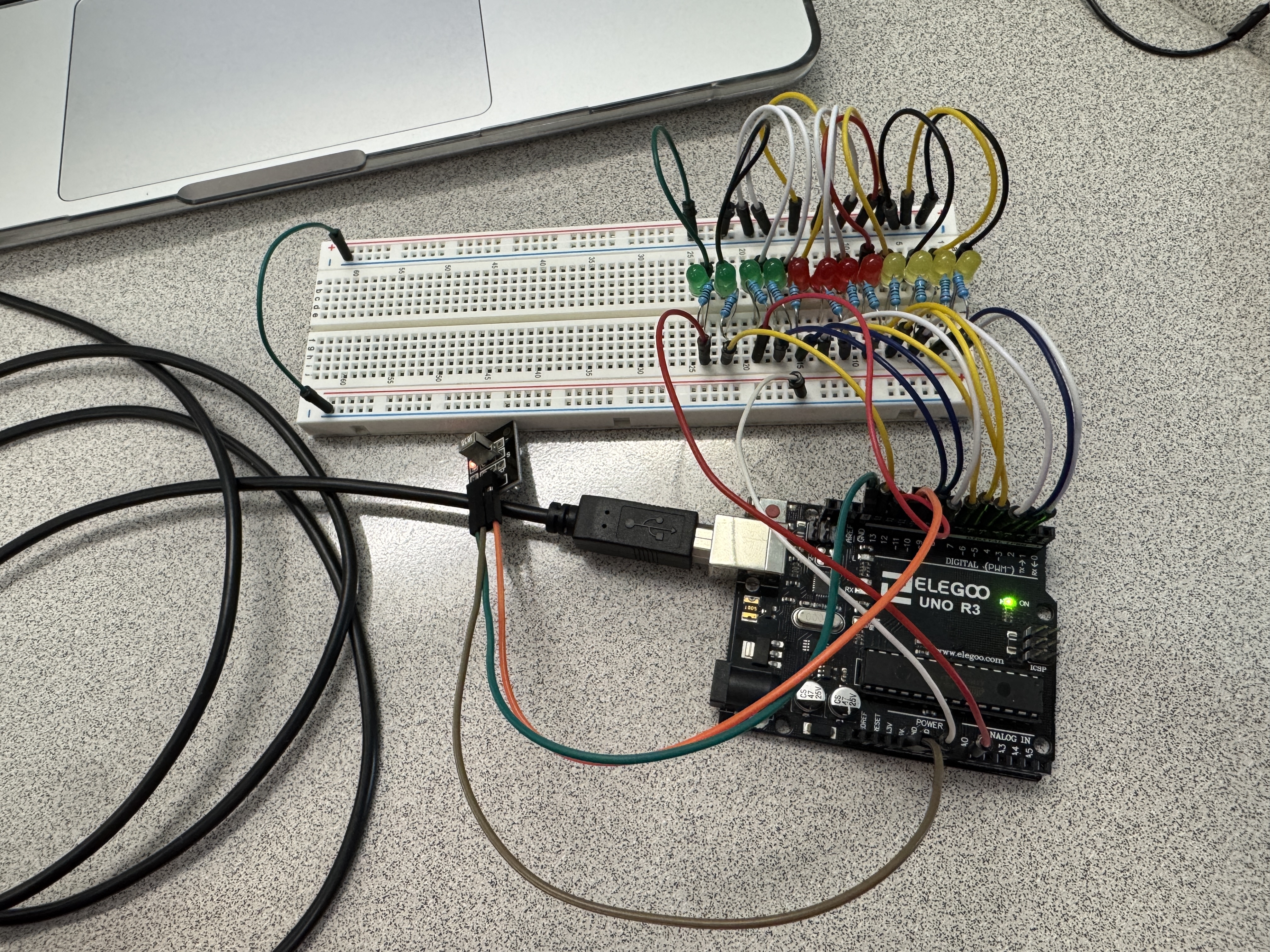 Arduino Binary Lights Project